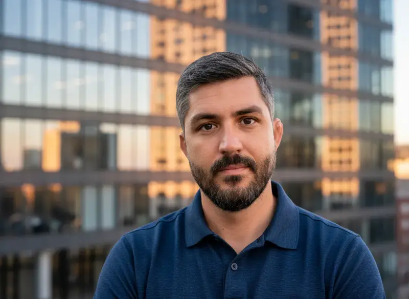 Portrait de Cyril Vescan, fondateur de Visible Ici